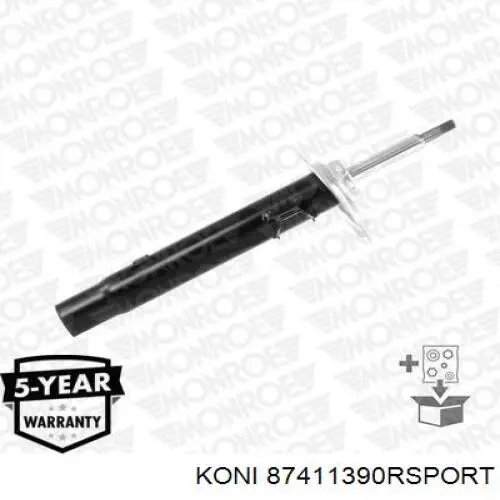 8741-1390RSPORT Koni amortiguador delantero derecho