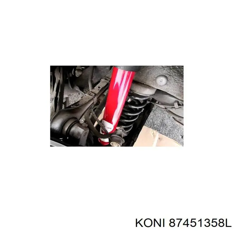 87451358L Koni amortiguador delantero izquierdo