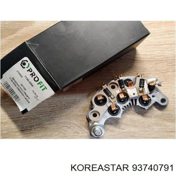 93740791 Koreastar alternador diodo puente rectificador