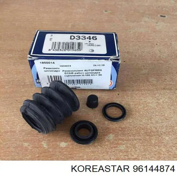 Eje de horquilla de embrague 96144874 Opel