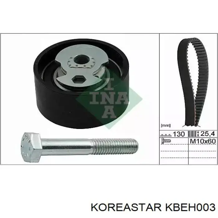 Rodillo, cadena de distribución Hyundai Accent 1