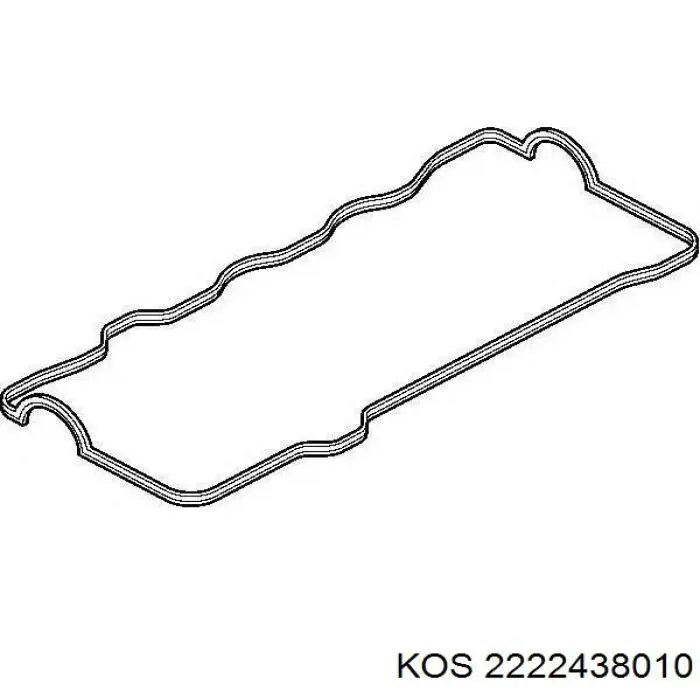 2222438010 KOS anillo de junta, vástago de válvula de escape