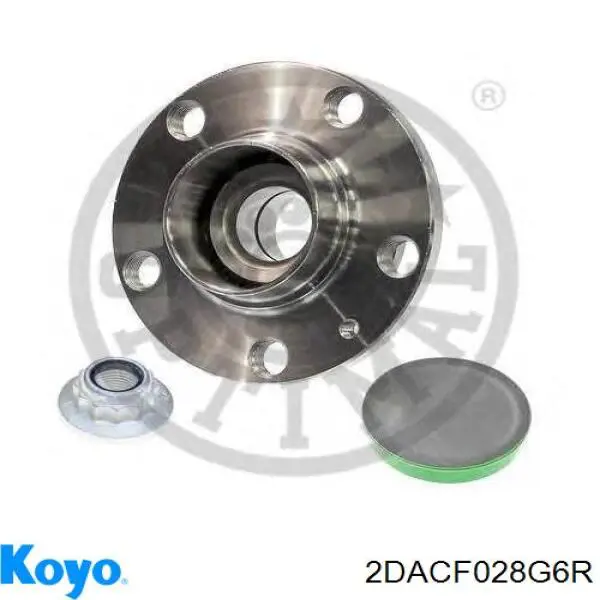 2DACF028G6R Koyo cubo de rueda trasero