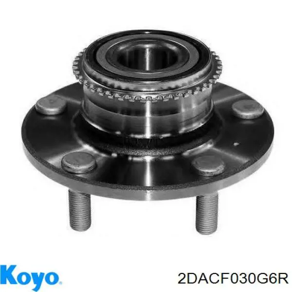2DACF030G6R Koyo Buje de rueda trasero
