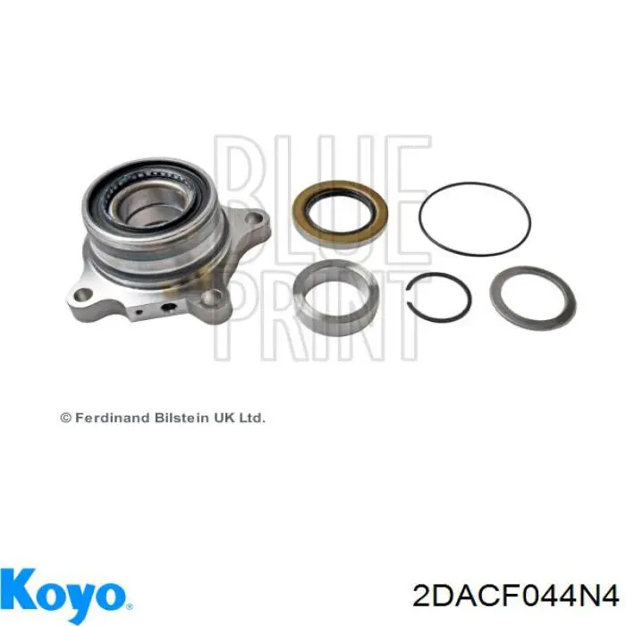 Cubo de rueda trasero derecho Koyo 2DACF044N4 precio, desde 95,67 EUR