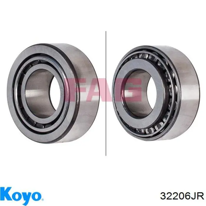 Comprar 32206JR Koyo Cojinete exterior de rueda trasera