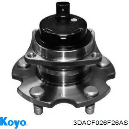 3DACF026F26AS Koyo Buje de rueda trasero