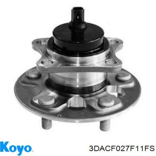 3DACF027F11FS Koyo cubo de rueda trasero