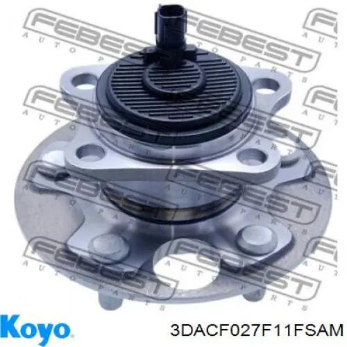 Comprar 3DACF027F11FSAM Koyo Cubo de rueda, Eje trasero