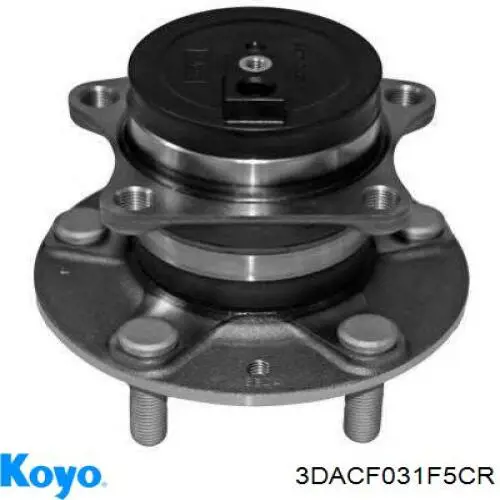 Cubo de rueda trasero 3DACF031F5CR Koyo