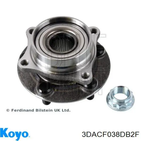 Cubo de rueda delantero Toyota Prius NHW20