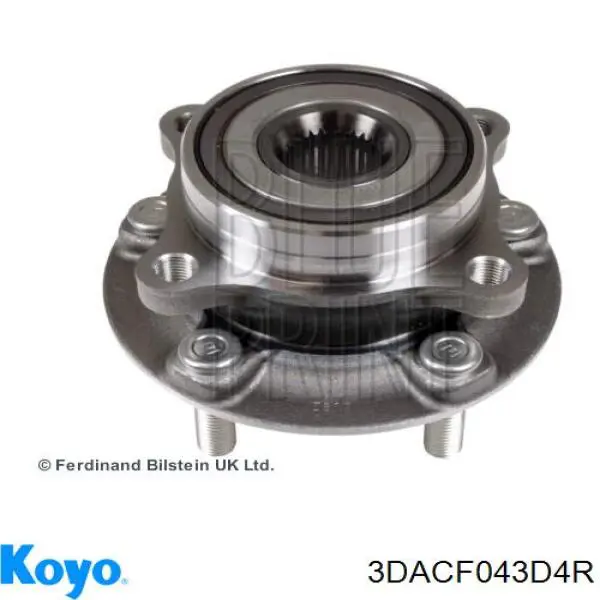 3DACF043D4R Koyo cubo de rueda delantero