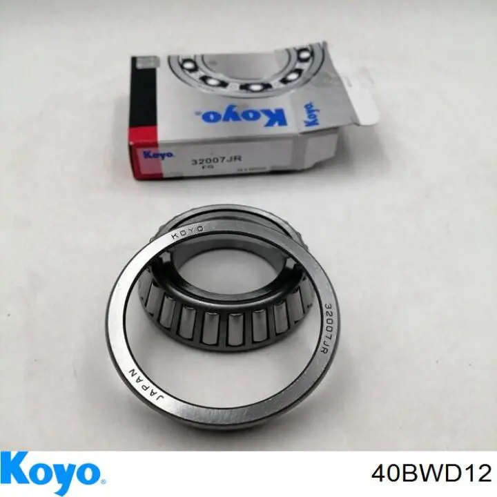 Cojinete de rueda delantero 40BWD12 Koyo