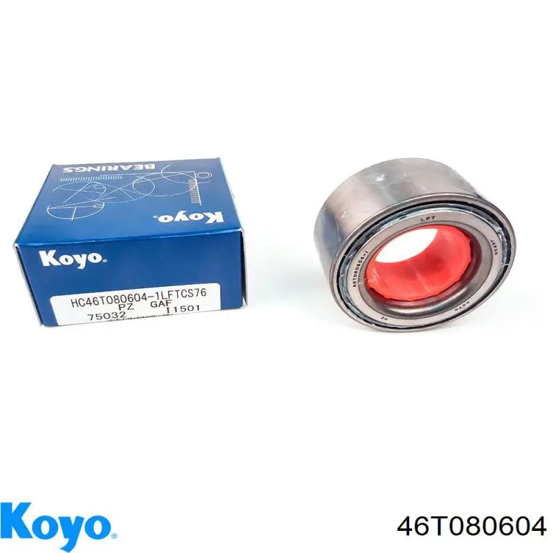46T080604 Koyo Rodamiento de rueda trasera