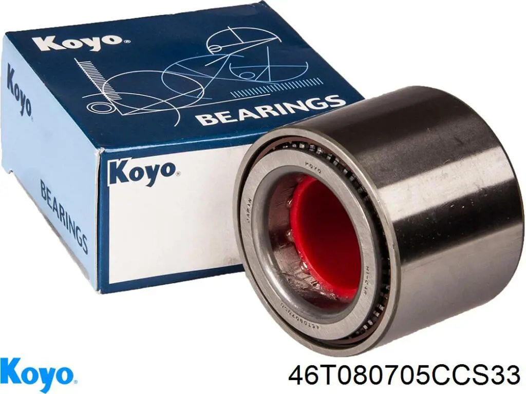 46T080705CCS33 Koyo cojinete de rueda trasero