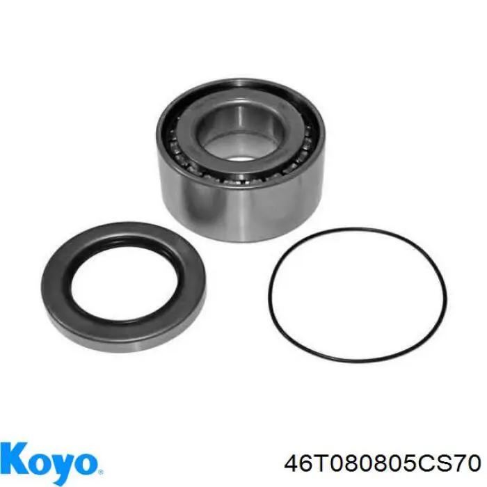 46T080805CS70 Koyo Rodamiento de rueda trasera