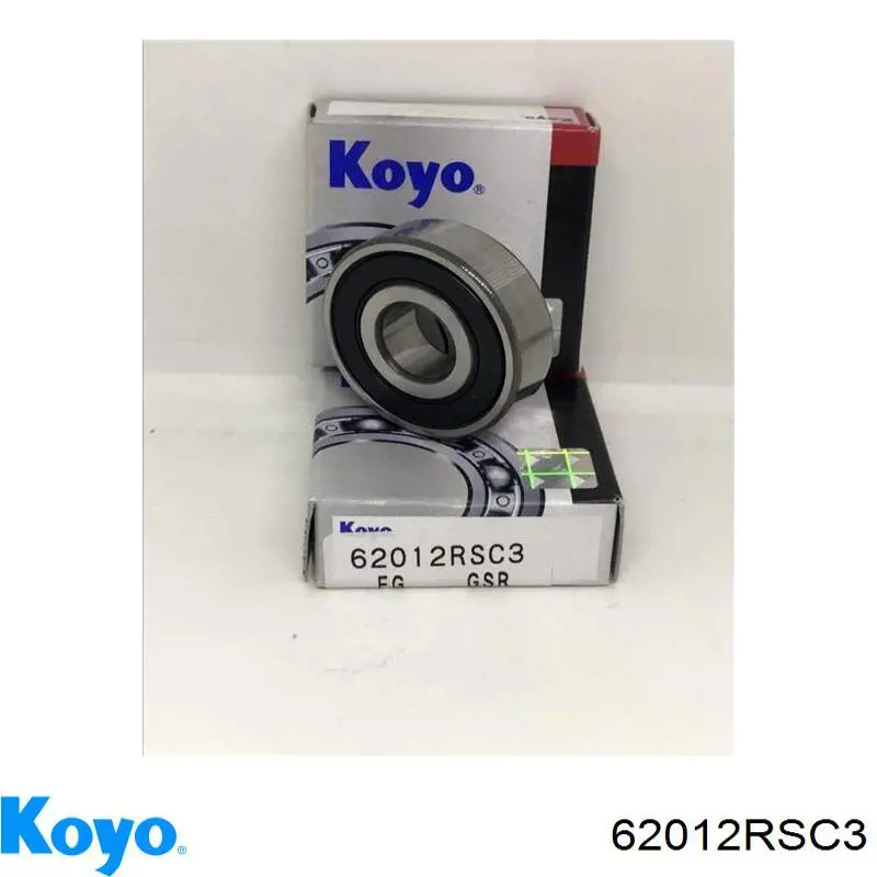 62012RSC3 Koyo cojinete, alternador