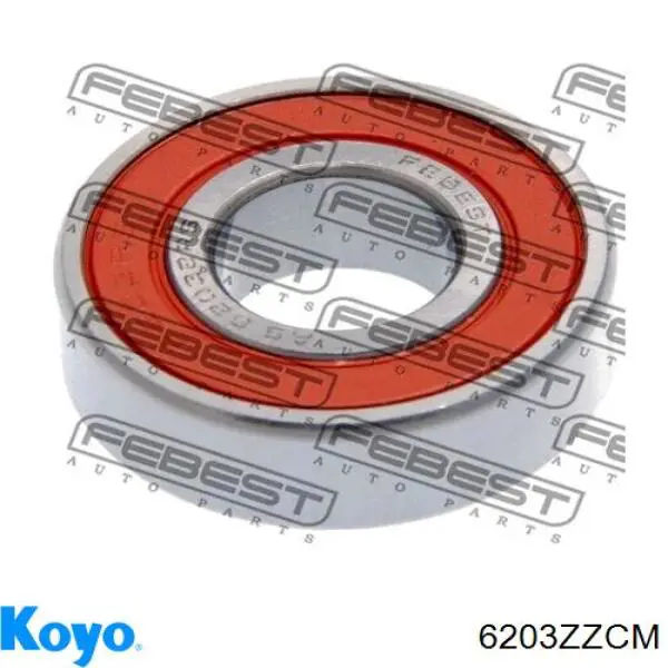 Rodamiento de alternador Koyo 6203ZZCM precio, desde 4,27 EUR
