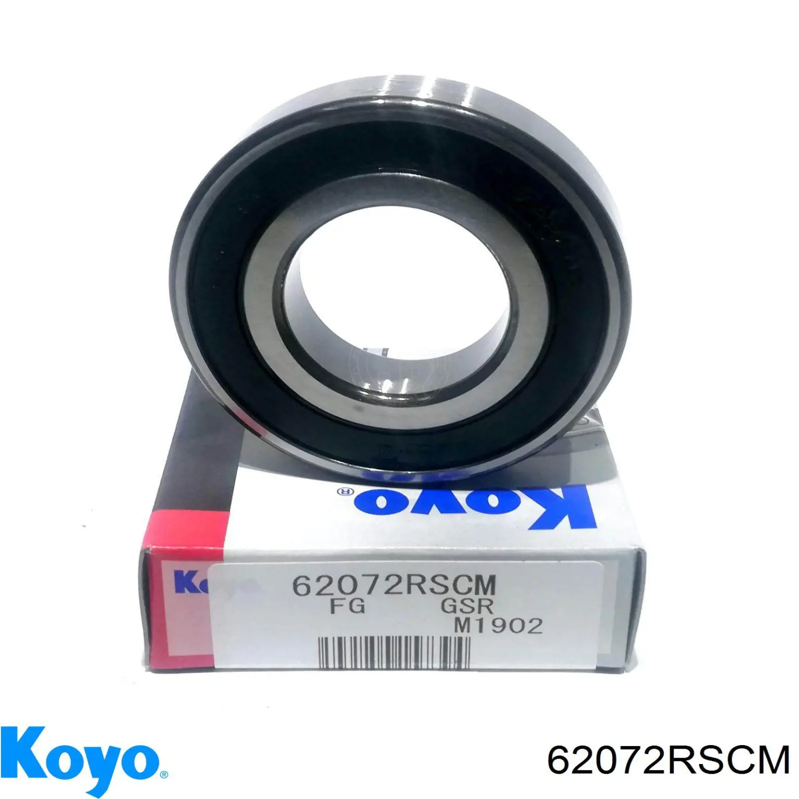 6207CM Koyo Rodamiento de rueda trasera