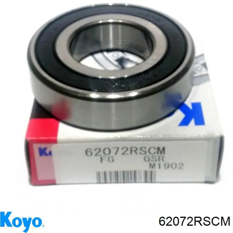 Cojinete de rueda 62072RSCM Koyo