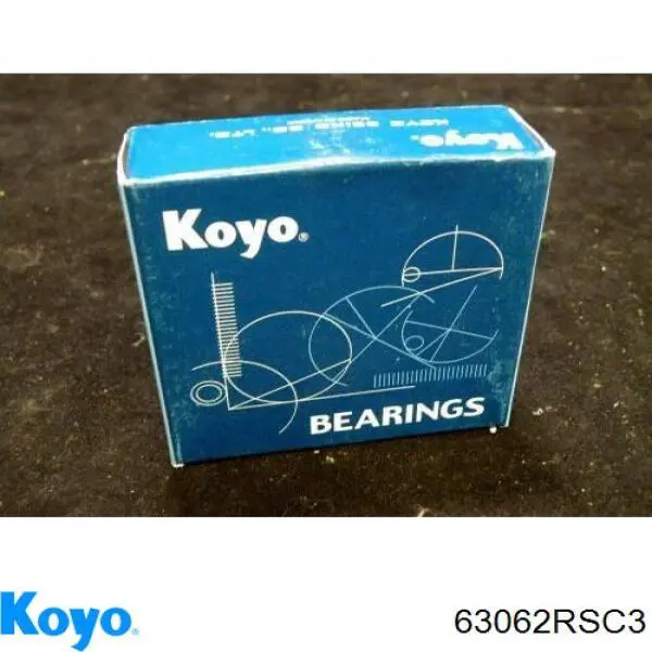 63062RSC3 Koyo Cojinete del semieje trasero