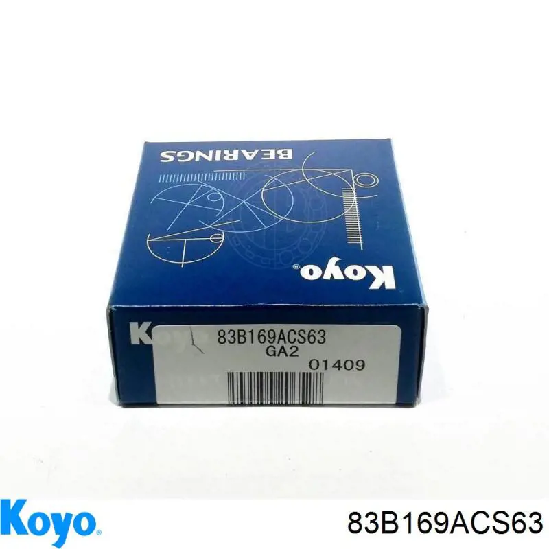 Cojinete del semieje delantero Koyo 83B169ACS63 precio, desde 23,34 EUR