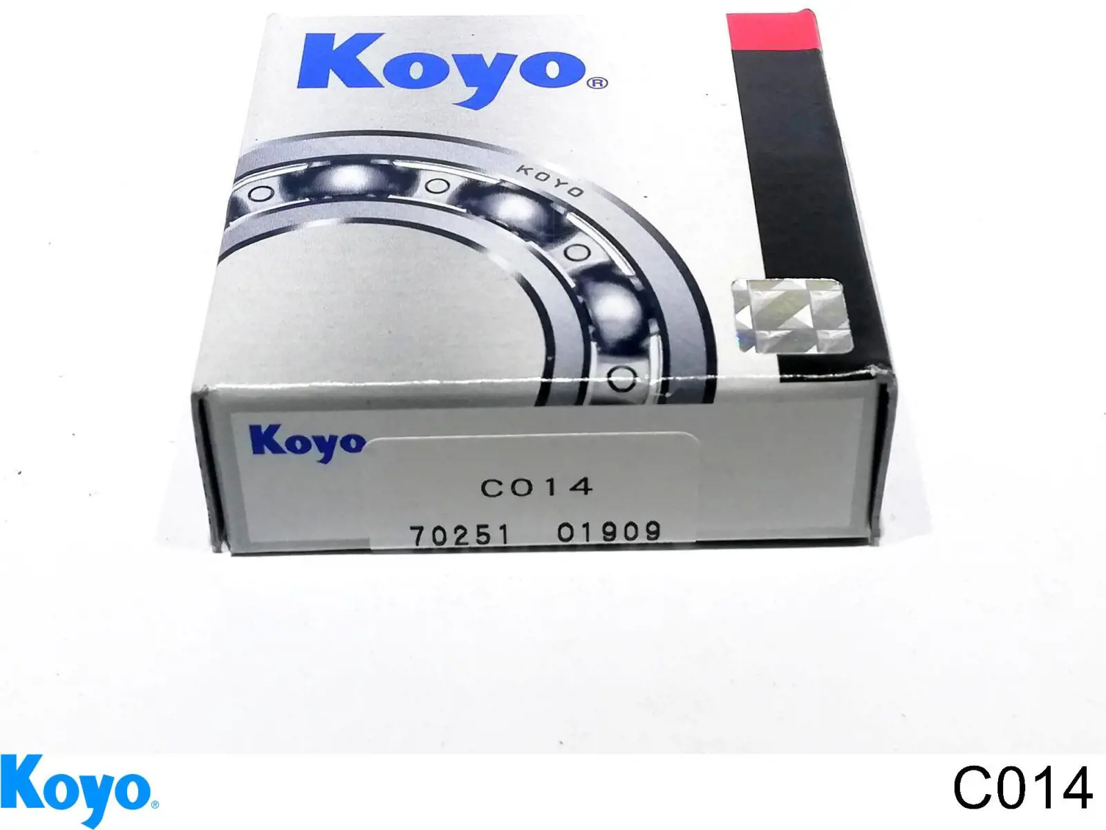 Anillo de retención del rodamiento del semieje trasero C014 Koyo