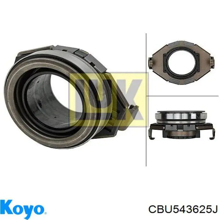 Cojinete de desembrague CBU543625J Koyo