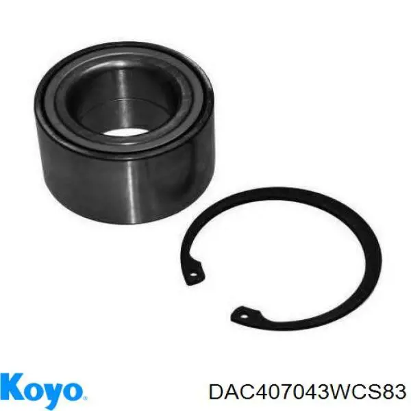 Cojinete de cubo delantero Koyo DAC407043WCS83 precio, desde 20,81 EUR