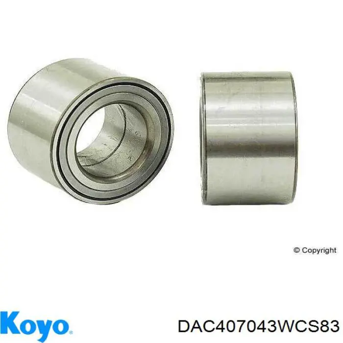 Comprar DAC407043WCS83 Koyo Cojinete de rueda trasero