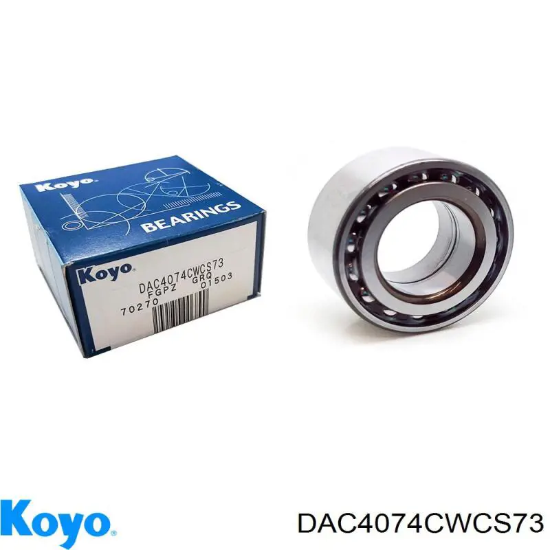 Comprar DAC4074CWCS73 Koyo Cojinete de rueda delantero