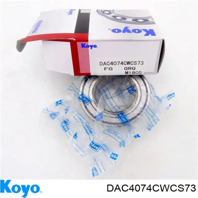 DAC4074CWCS73 Koyo cojinete de rueda delantero