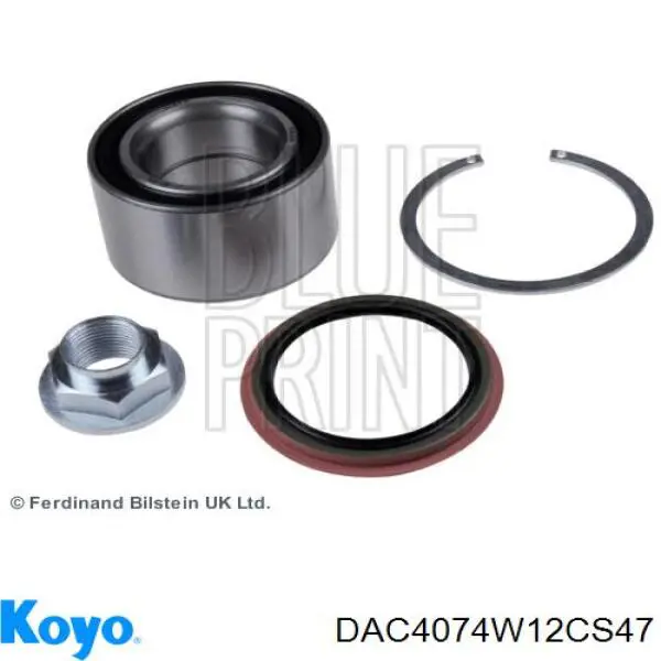 Cojinete de rueda delantero Koyo DAC4074W12CS47 precio, desde 29,84 EUR