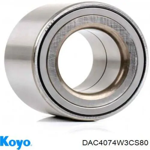 DAC4074W3CS80 Koyo Rodamientos de rueda delantero