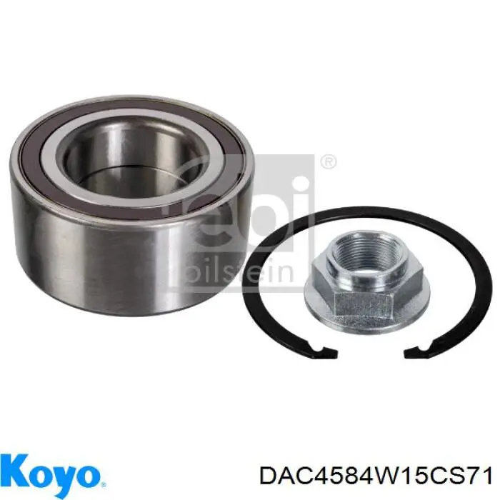 Cojinete de rueda delantero Koyo DAC4584W15CS71 precio, desde 41,67 EUR