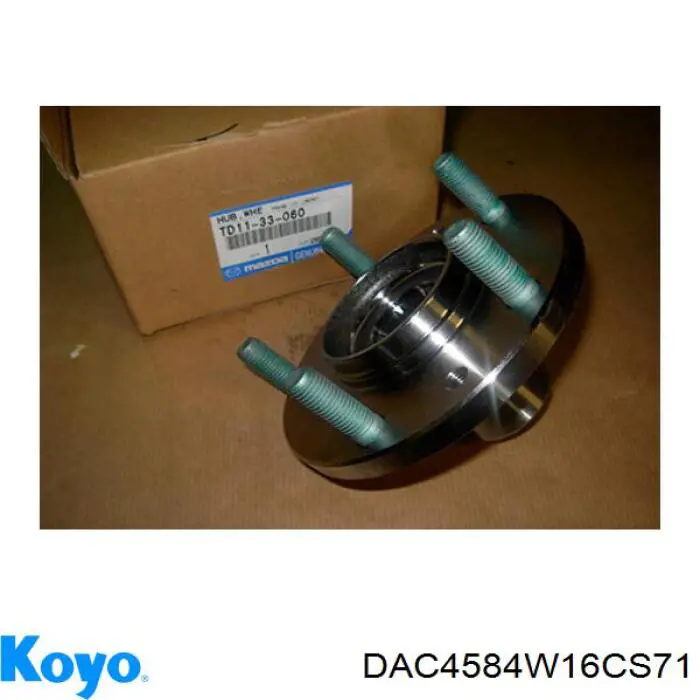 Comprar DAC4584W16CS71 Koyo Cojinete de rueda delantero