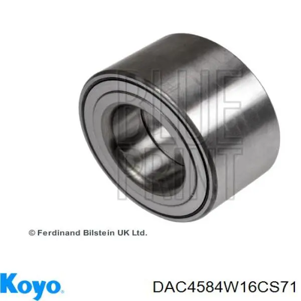 Cojinete de rueda delantero DAC4584W16CS71 Koyo