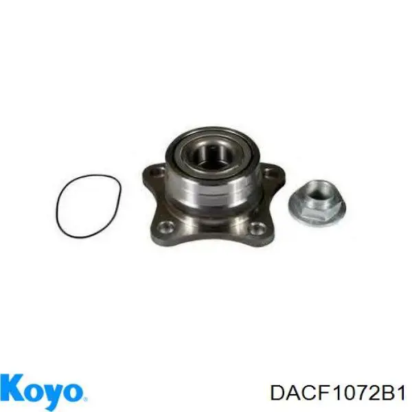 DACF1072B1 Koyo Buje de rueda trasero