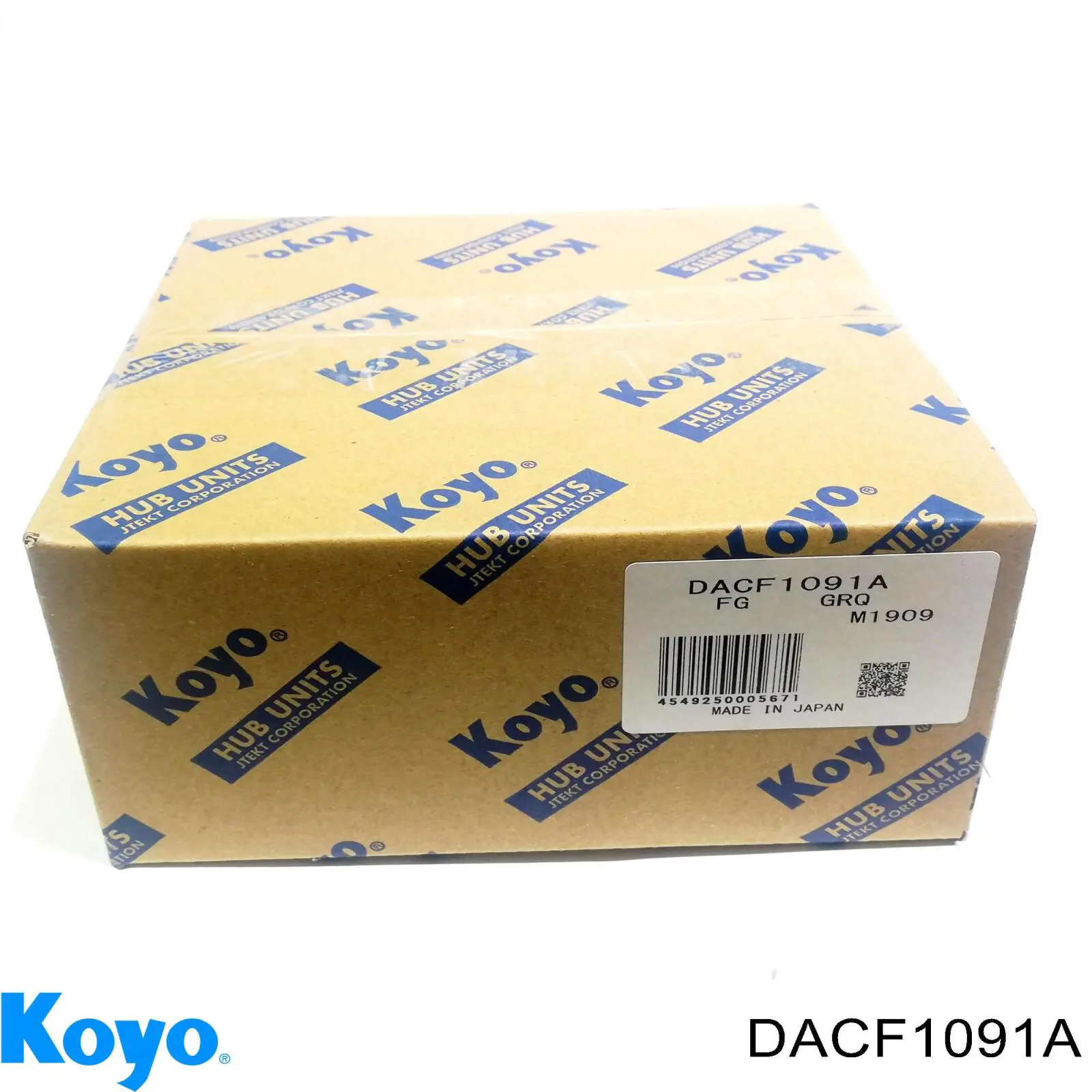 DACF1091A Koyo Buje de rueda trasero