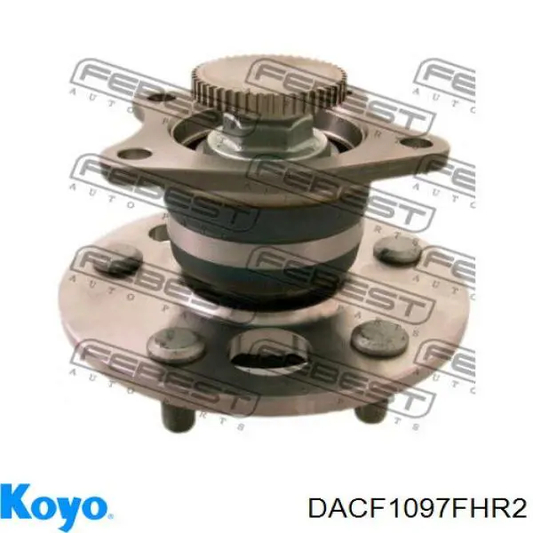 Cubo de rueda trasero DACF1097FHR2 Koyo