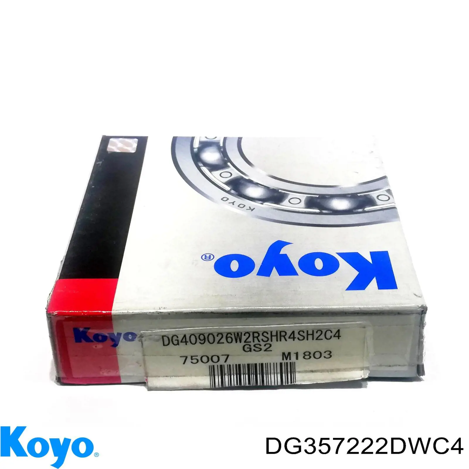 Cojinete de cubo delantero Koyo DG357222DWC4 precio, desde 22,99 EUR