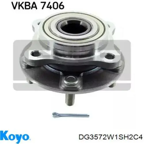 Comprar DG3572W1SH2C4 Koyo Cojinete exterior de rueda trasera