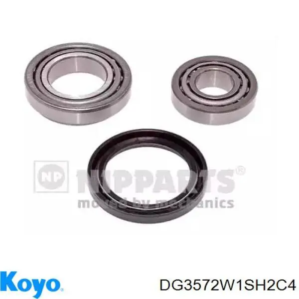 Cojinete exterior de rueda trasera DG3572W1SH2C4 Koyo