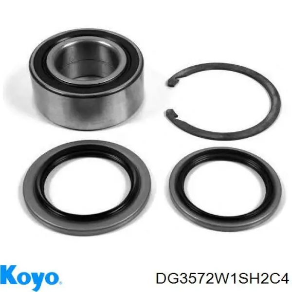 DG3572W1SH2C4 Koyo Cojinete exterior de rueda trasera