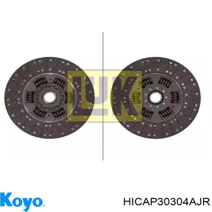 Cojinete del eje intermedio de la caja de cambios HICAP30304AJR Koyo