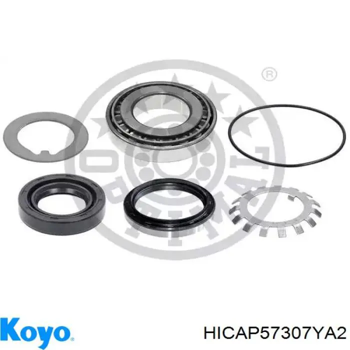 Cojinete de rueda HICAP57307YA2 Koyo