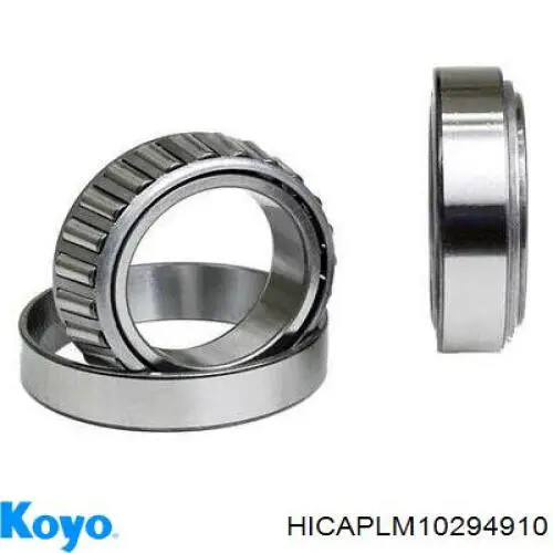 HICAPLM10294910 Koyo Cojinete exterior del cubo de rueda delantera