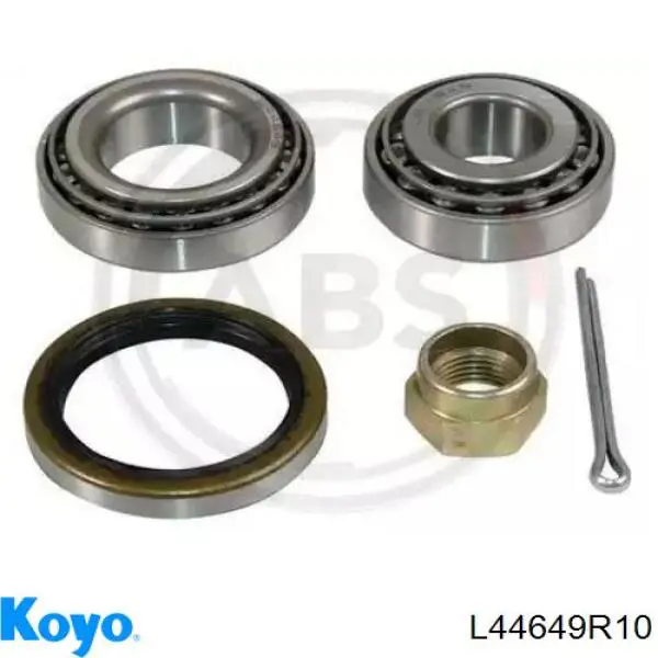 Cojinete interior de rueda trasera L44649R10 Koyo