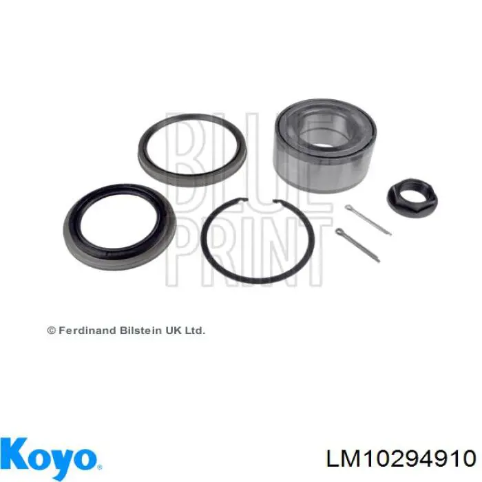 Cojinete exterior del cubo de rueda delantera Koyo LM10294910 precio, desde 7,87 EUR