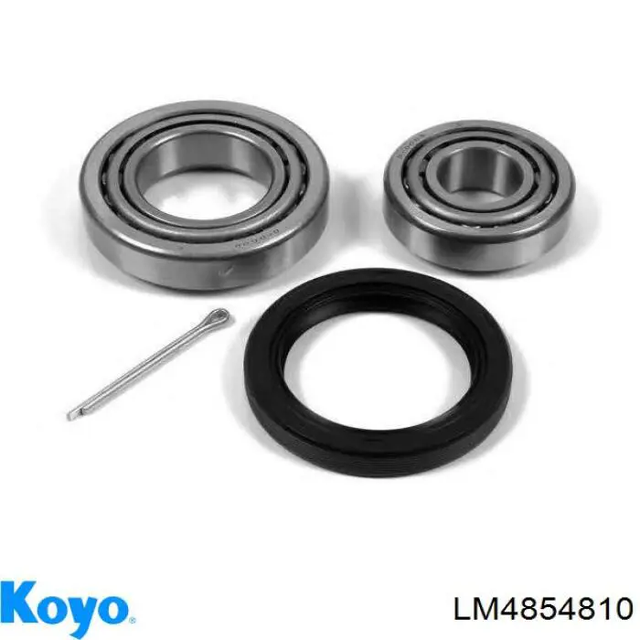 LM4854810 Koyo Cojinete interno del cubo de rueda delantera
